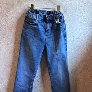 Old Navy Blue Paperbag Waist Jeans